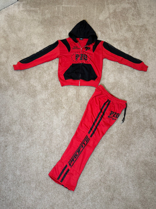 Red and black profitz set