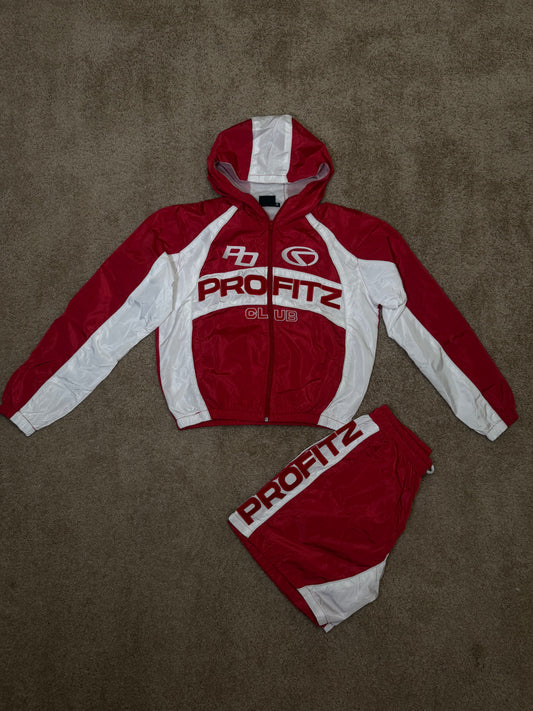 Red and white profitz set